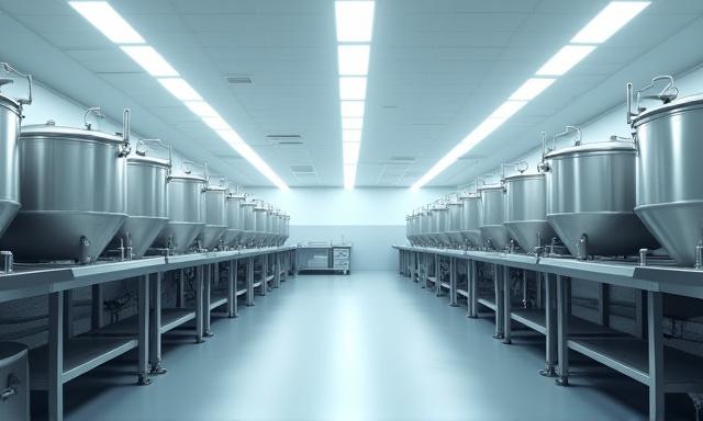 大規模な清潔な業務用調理ライン